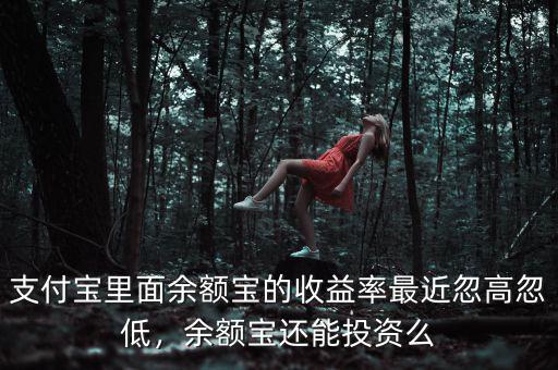 支付寶里面余額寶的收益率最近忽高忽低，余額寶還能投資么