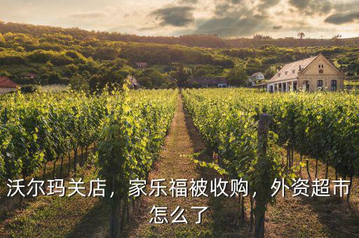 沃爾瑪關(guān)店，家樂福被收購，外資超市怎么了