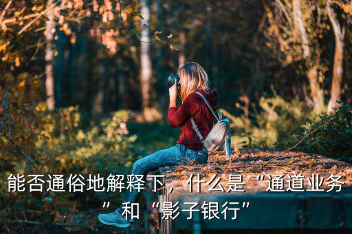 能否通俗地解釋下，什么是“通道業(yè)務(wù)”和“影子銀行”