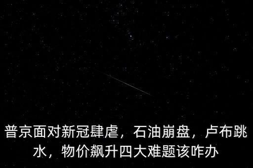 普京面對(duì)新冠肆虐，石油崩盤，盧布跳水，物價(jià)飆升四大難題該咋辦