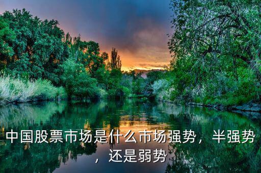 中國(guó)股票市場(chǎng)是什么市場(chǎng)強(qiáng)勢(shì)，半強(qiáng)勢(shì)，還是弱勢(shì)