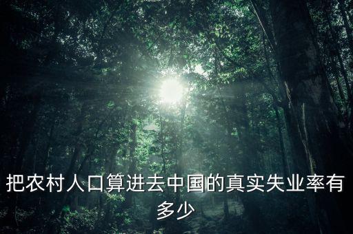 我國失業(yè)率怎么計(jì)算的,統(tǒng)計(jì)失業(yè)率時