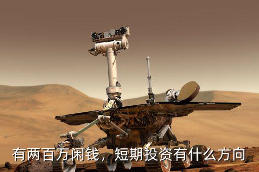 有兩百萬閑錢，短期投資有什么方向