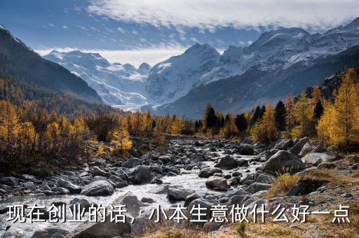 現(xiàn)在創(chuàng)業(yè)的話，小本生意做什么好一點