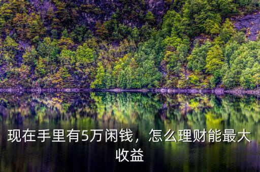 現(xiàn)在手里有5萬閑錢，怎么理財能最大收益