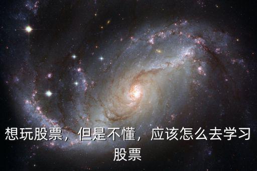 想玩股票，但是不懂，應該怎么去學習股票