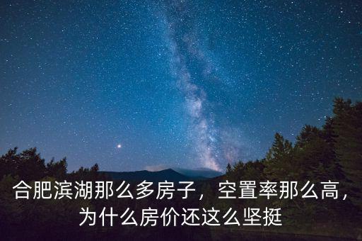 合肥濱湖那么多房子，空置率那么高，為什么房?jī)r(jià)還這么堅(jiān)挺