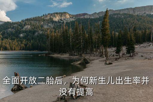 全面開放二胎后，為何新生兒出生率并沒有提高
