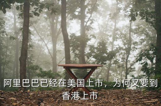 阿里巴巴已經(jīng)在美國(guó)上市，為何又要到香港上市