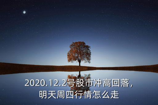 2020.12.2號(hào)股市沖高回落，明天周四行情怎么走