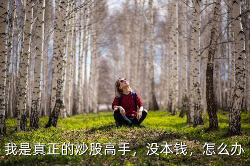 我是真正的炒股高手，沒(méi)本錢(qián)，怎么辦