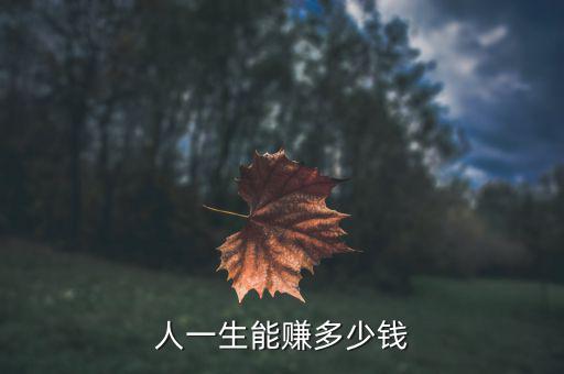 賺多少錢(qián),一年能賺多少錢(qián)
