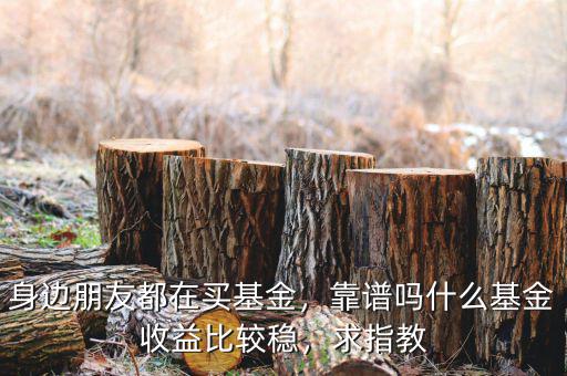 身邊朋友都在買基金，靠譜嗎什么基金收益比較穩(wěn)，求指教