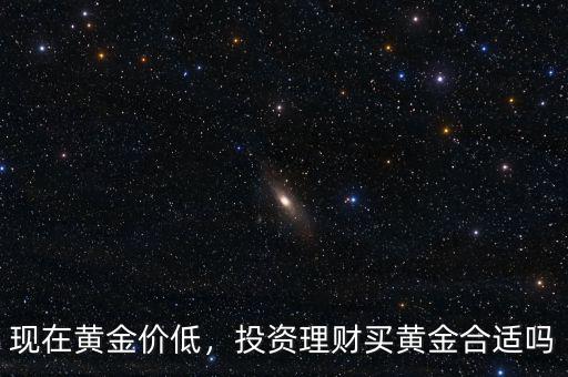 現(xiàn)在黃金價低，投資理財買黃金合適嗎