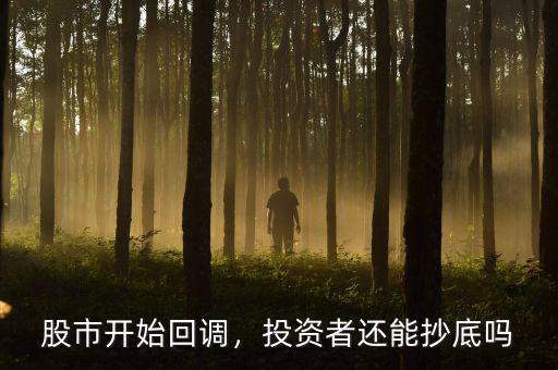 股市開始回調(diào)，投資者還能抄底嗎