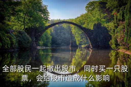 全部股民一起撤出股市，同時(shí)買一只股票，會給股市造成什么影響