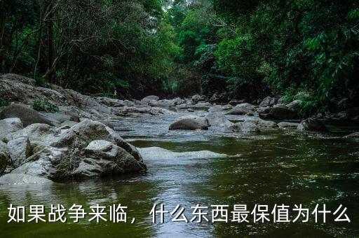 如果戰(zhàn)爭來臨，什么東西最保值為什么