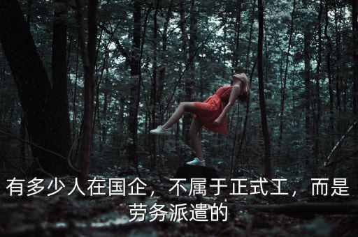 有多少人在國(guó)企，不屬于正式工，而是勞務(wù)派遣的