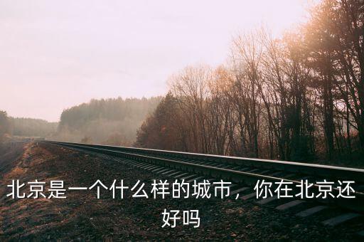 北京是一個(gè)什么樣的城市，你在北京還好嗎