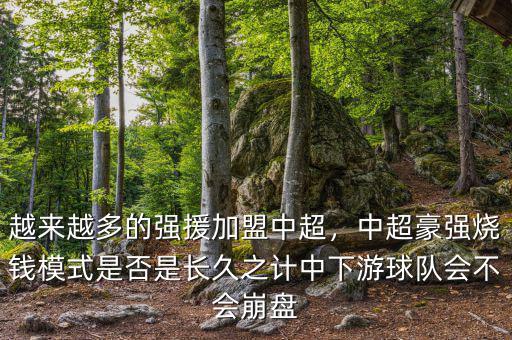 越來越多的強(qiáng)援加盟中超，中超豪強(qiáng)燒錢模式是否是長久之計(jì)中下游球隊(duì)會不會崩盤