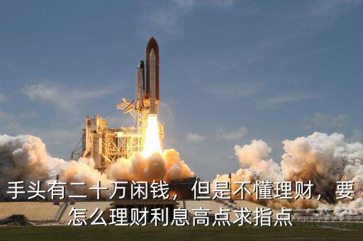 手頭有二十萬閑錢，但是不懂理財，要怎么理財利息高點求指點