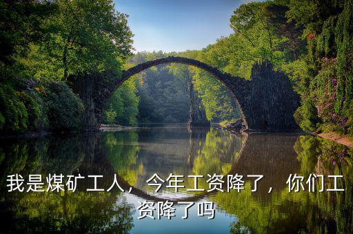 我是煤礦工人，今年工資降了，你們工資降了嗎