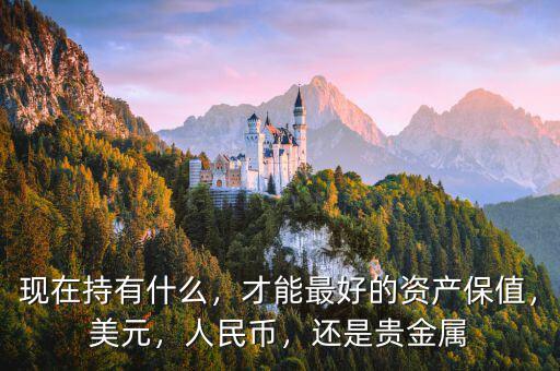 現(xiàn)在持有什么，才能最好的資產(chǎn)保值，美元，人民幣，還是貴金屬