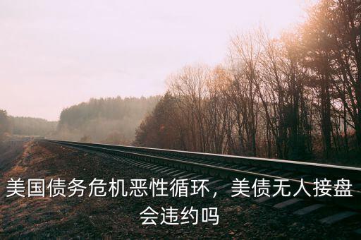 美國債務(wù)危機(jī)惡性循環(huán)，美債無人接盤會(huì)違約嗎