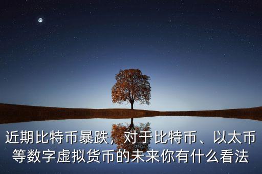 近期比特幣暴跌，對于比特幣、以太幣等數(shù)字虛擬貨幣的未來你有什么看法