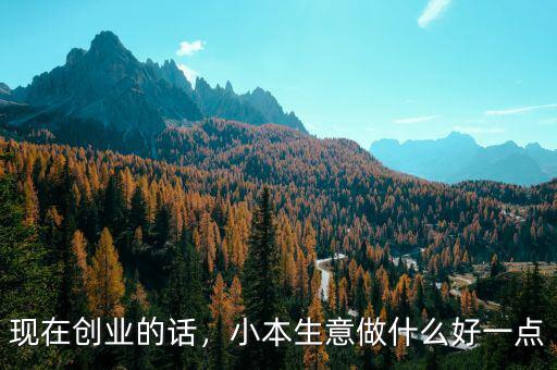 現(xiàn)在創(chuàng)業(yè)的話，小本生意做什么好一點(diǎn)