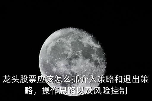 龍頭股票應(yīng)該怎么抓介入策略和退出策略，操作思路以及風險控制