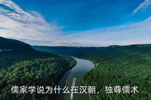 儒家學(xué)說為什么在漢朝，獨(dú)尊儒術(shù)