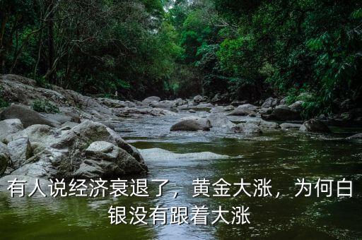 有人說(shuō)經(jīng)濟(jì)衰退了，黃金大漲，為何白銀沒(méi)有跟著大漲