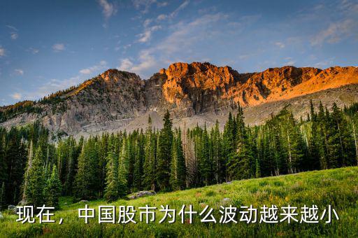 現(xiàn)在，中國股市為什么波動越來越小