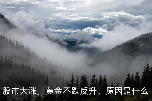 股市大漲，黃金不跌反升，原因是什么