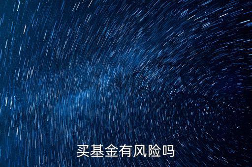 買(mǎi)基金有什么風(fēng)險(xiǎn),買(mǎi)基金有風(fēng)險(xiǎn)嗎