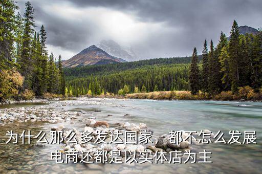 為什么那么多發(fā)達國家，都不怎么發(fā)展電商還都是以實體店為主