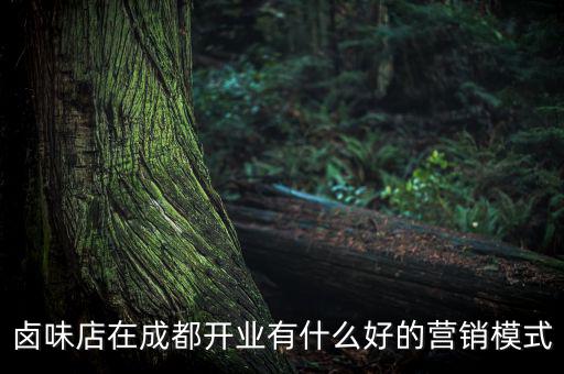鹵味店在成都開(kāi)業(yè)有什么好的營(yíng)銷(xiāo)模式