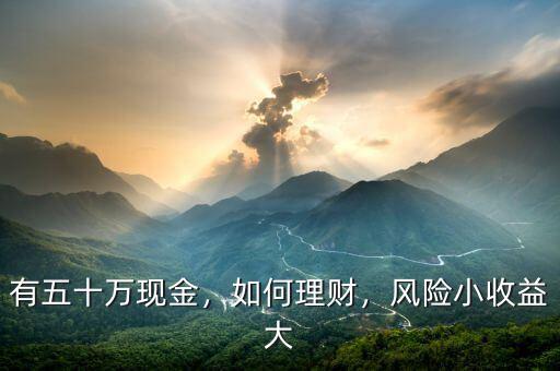 有五十萬現(xiàn)金，如何理財(cái)，風(fēng)險(xiǎn)小收益大