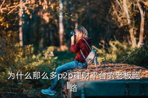 為什么那么多p2p理財(cái)平臺的老板跑路