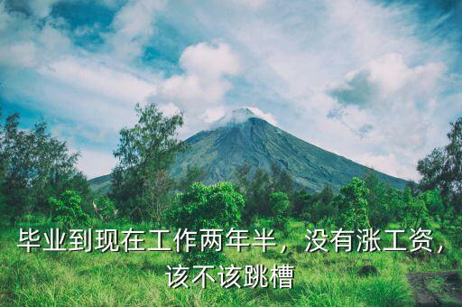 畢業(yè)到現(xiàn)在工作兩年半，沒有漲工資，該不該跳槽