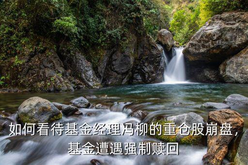 如何看待基金經(jīng)理馮柳的重倉(cāng)股崩盤(pán)，基金遭遇強(qiáng)制贖回