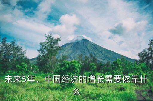 未來5年，中國經(jīng)濟的增長需要依靠什么