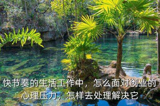 快節(jié)奏的生活工作中，怎么面對創(chuàng)業(yè)的心理壓力，怎樣去處理解決它