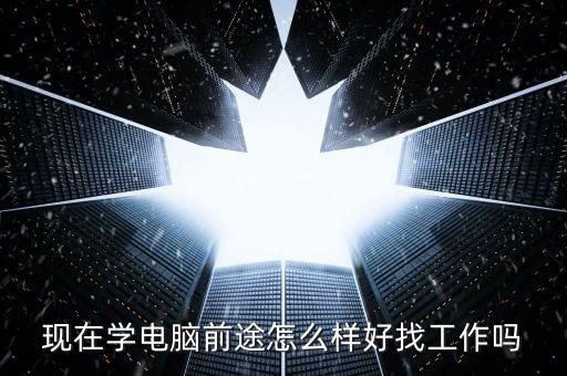 現(xiàn)在學電腦前途怎么樣好找工作嗎