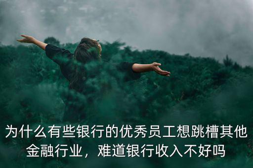 為什么有些銀行的優(yōu)秀員工想跳槽其他金融行業(yè)，難道銀行收入不好嗎