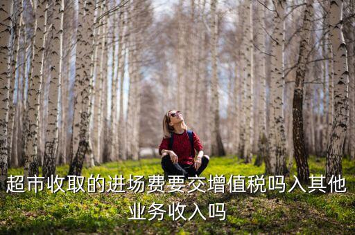 超市收取的進(jìn)場費(fèi)要交增值稅嗎入其他業(yè)務(wù)收入嗎