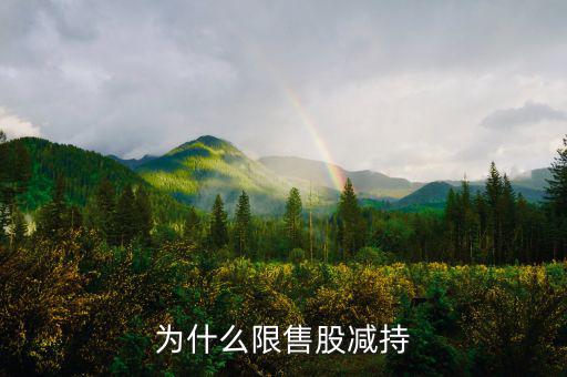 什么是限售股減持，為什么限售股減持