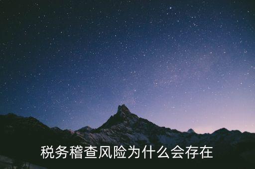 稅務(wù)稽查執(zhí)法風(fēng)險(xiǎn)是什么，稅務(wù)稽查風(fēng)險(xiǎn)為什么會(huì)存在