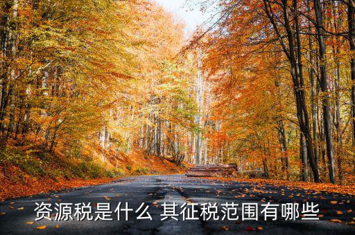 什么情況下需要報資源稅，資源稅的征稅對象
